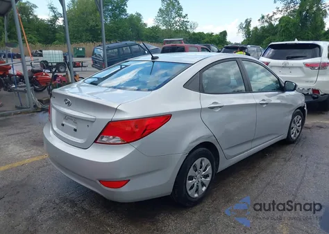 2015 Hyundai Accent Gls из США, поврежденный, VIN KMHCT4AE9FU881333